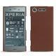 Sony Xperia XZ1 leather cover - Noir ( Nappa - Black ) 