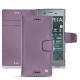 Lederschutzhülle Sony Xperia XZ1 - Lilas ( Nappa - Pantone 2645U ) 