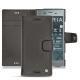 Capa em pele Sony Xperia XZ1 - Anthracite ( Pantone 424C ) 