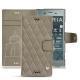 Housse cuir Sony Xperia XZ1 - Darboun sabla - Couture
