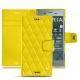 レザーケース Sony Xperia XZ1 - Jaune fluo - Couture