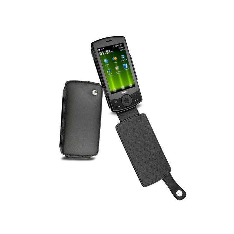 Custodia in pelle Acer beTouch E100 - E101  - Noir ( Nappa - Black ) 