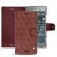 Custodia in pelle Sony Xperia XZ1 - Passion vintage - Couture