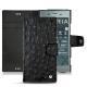 Custodia in pelle Sony Xperia XZ1 - Autruche nero