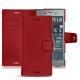 Housse cuir Sony Xperia XZ1 - Rouge PU