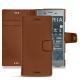 Custodia in pelle Sony Xperia XZ1 - Marron PU