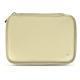 Funda de piel para disco duro externo - Beige ( Nappa - Pantone 7502C ) 