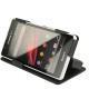 가죽 커버 Sony Xperia ZR