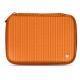 Housse cuir pour disque dur externe - Abaca arancio