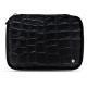 Housse cuir pour disque dur externe - Crocodile nero
