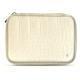 Housse cuir pour disque dur externe - Crocodile milk