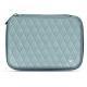 Funda de piel para disco duro externo - Bleu ciel - Couture ( Nappa - Pantone 277C ) 