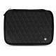 Portable hard drive leather case - Ebène - Couture ( Sleek P C12 - Black ) 
