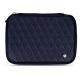 Portable hard drive leather case - Cobalt - Couture ( Pantone 2766C ) 