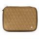 Housse cuir pour disque dur externe - Sable vintage - Couture