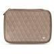 Funda de piel para disco duro externo - Taupe vintage - Couture