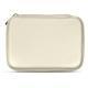 Funda de piel para disco duro externo - Blanc PU
