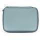 Housse cuir pour disque dur externe - Bleu ciel PU