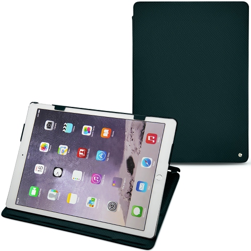 Apple iPad Pro 12.9" (2017) leather caseVert séduisant ( Pantone #1d3c34 ) 