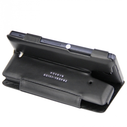                                                         Housse cuir Sony Xperia UL
                                                      