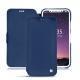 Capa em pele Apple iPhone X - Bleu frisson