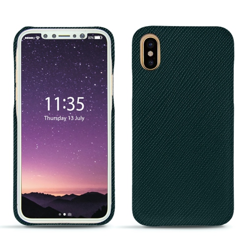 Apple IPhone X - Habillez avec style votre mobile avec des étuis, housses, coques premiumVert séduisant ( Pantone #1d3c34 ) 