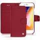 Funda de piel Apple iPhone 8 - Rouge passion