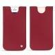 Apple iPhone 8 leather pouch - Rouge passion