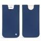 Pochette cuir Apple iPhone 8 - Bleu frisson