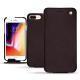Funda de piel Apple iPhone 8 Plus - Marron envoûtant