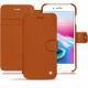 Capa em pele Apple iPhone 8 Plus - Orange vibrant