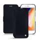 Apple iPhone 8 Plus leather case - Noir élégant