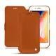 レザーケース Apple iPhone 8 Plus - Orange vibrant