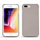 가죽 커버 Apple iPhone 8 Plus - Taupe innocent