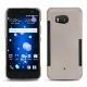 Coque cuir HTC U11 - Taupe innocent