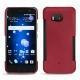 Coque cuir HTC U11 - Rouge passion