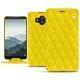 Huawei Mate 10 leather case - Jaune fluo - Couture