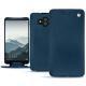 Huawei Mate 10 leather case - Blu mediterran