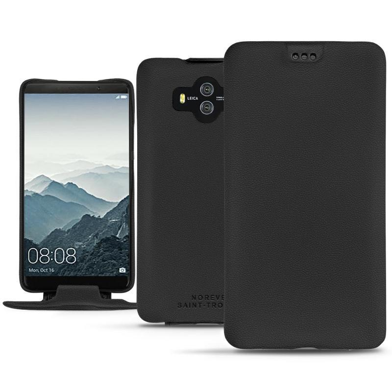Huawei Mate 10 leather case - Noir PU