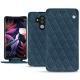 Huawei Mate 10 Pro leather case - Indigo - Couture ( Pantone 303U ) 