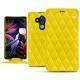 Lederschutzhülle Huawei Mate 10 Pro - Jaune fluo - Couture