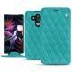 Huawei Mate 10 Pro leather case - Bleu fluo - Couture