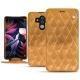 Housse cuir Huawei Mate 10 Pro - Or Maïa - Couture