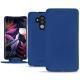 Lederschutzhülle Huawei Mate 10 Pro - Bleu Océan PU