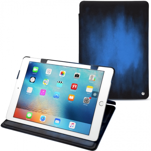Capa em pele Apple iPad Pro 9.7'Bleu Patine