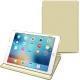 Apple iPad Pro 9.7" (2016) leather case - Beige PU