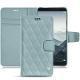 Capa em pele Huawei Mate 10 - Bleu ciel - Couture ( Nappa - Pantone 277C ) 