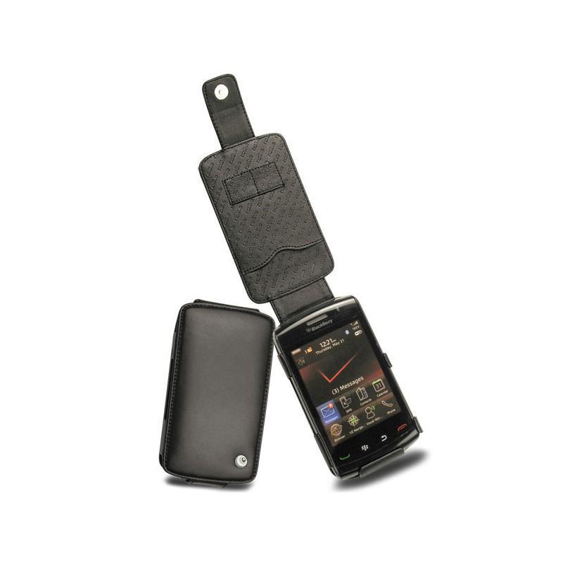 Lederschutzhülle BlackBerry Storm2 9550  - Noir ( Nappa - Black ) 