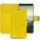 Capa em pele Huawei Mate 10 - Jaune fluo