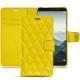 Lederschutzhülle Huawei Mate 10 - Jaune fluo - Couture